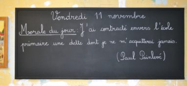 L’école de GERMIGNY 50 ans après