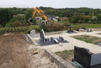 Travaux Mairie et Cimetière Octobre 2018