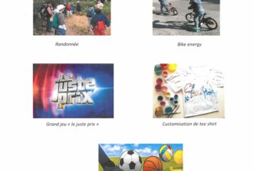 PROGRAMME DES VACANCES DE JUILLE 2021 – Association des 8 villages